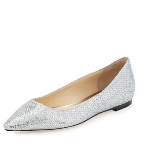 BRAND NEW JIMMY CHOO ROMY BALLET FLATS